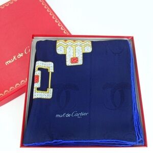 Cartier Jewelry Pattern Silk Scarf 🤩